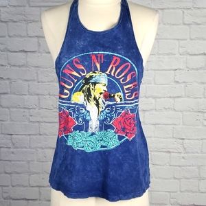 Bravado Guns & Roses Racerback Band Tank Tshirt.